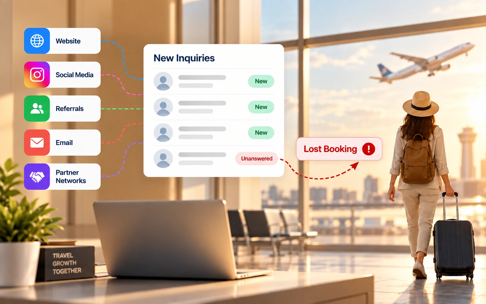 Missed Inquiries Can Mean Lost Bookings