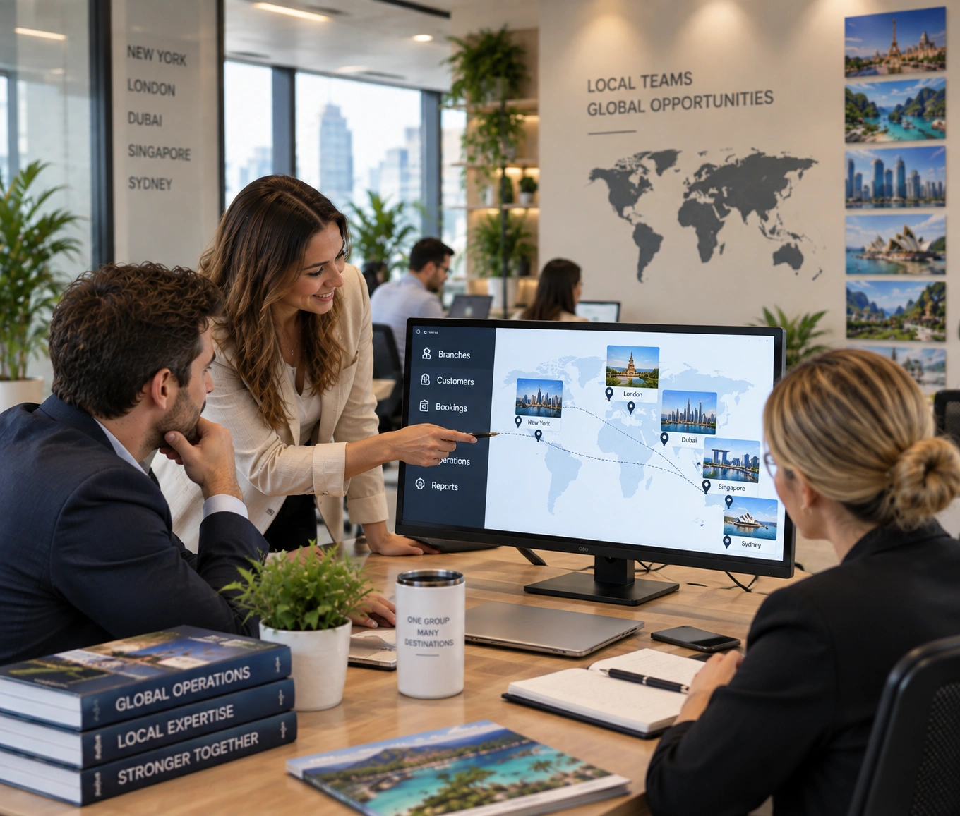Multi-Location Travel Groups