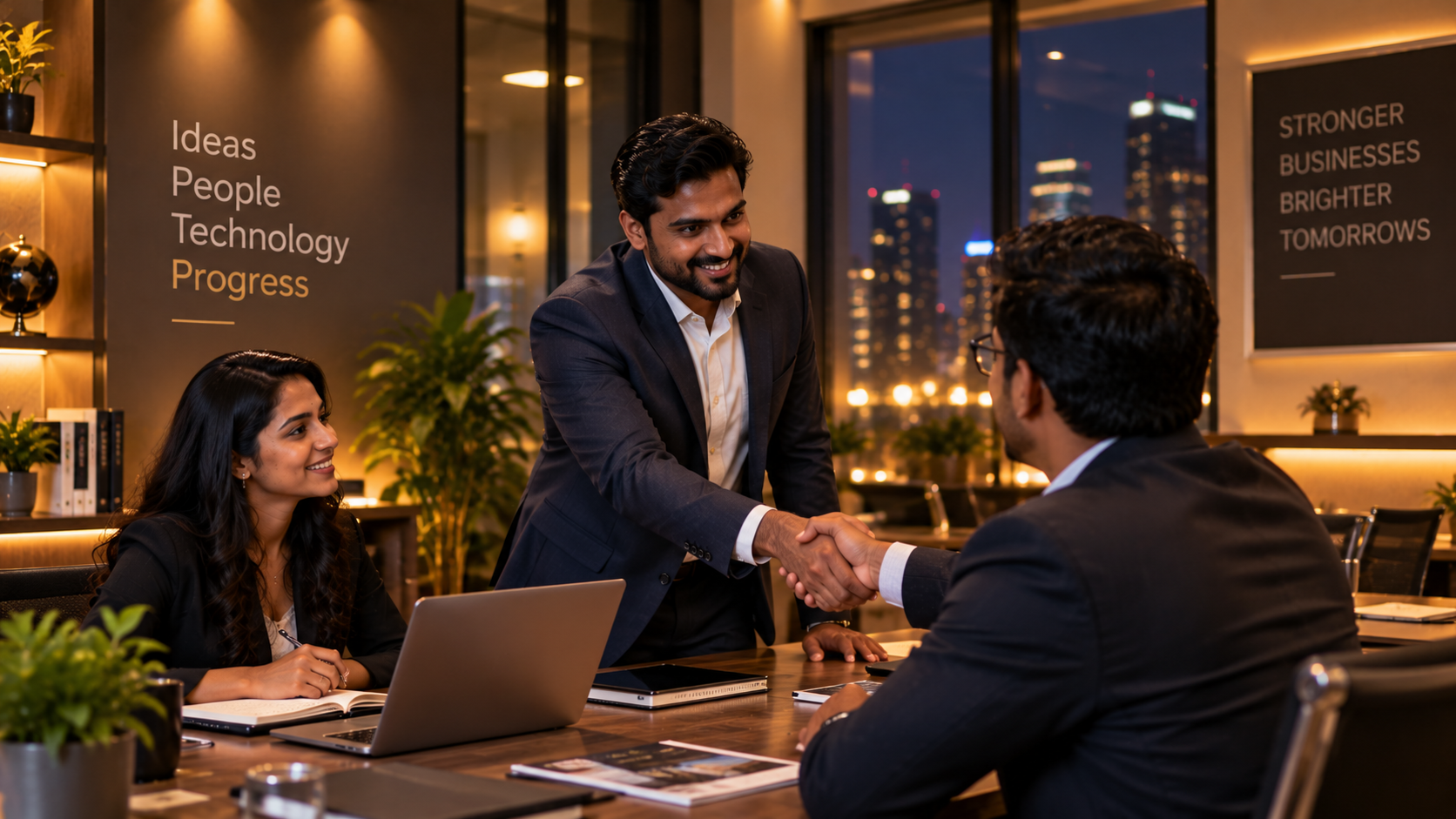 ZoFlowX business consulting — client meeting