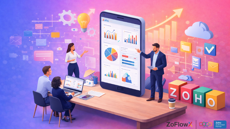 Zoho consulting services fixing CRM setup, automation, integrations iss